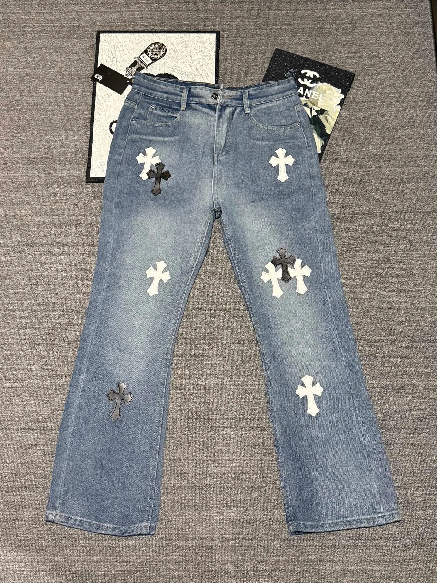 100 Chrome Hearts & CH Series ， 。 ， ， ， ， ， ， ！ ， ， ！！！ 、 Same Style Size：28 30 32 34